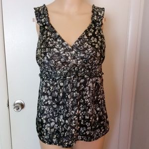 Ann Taylor Loft Petite Sleeveless Blouse Size 00P